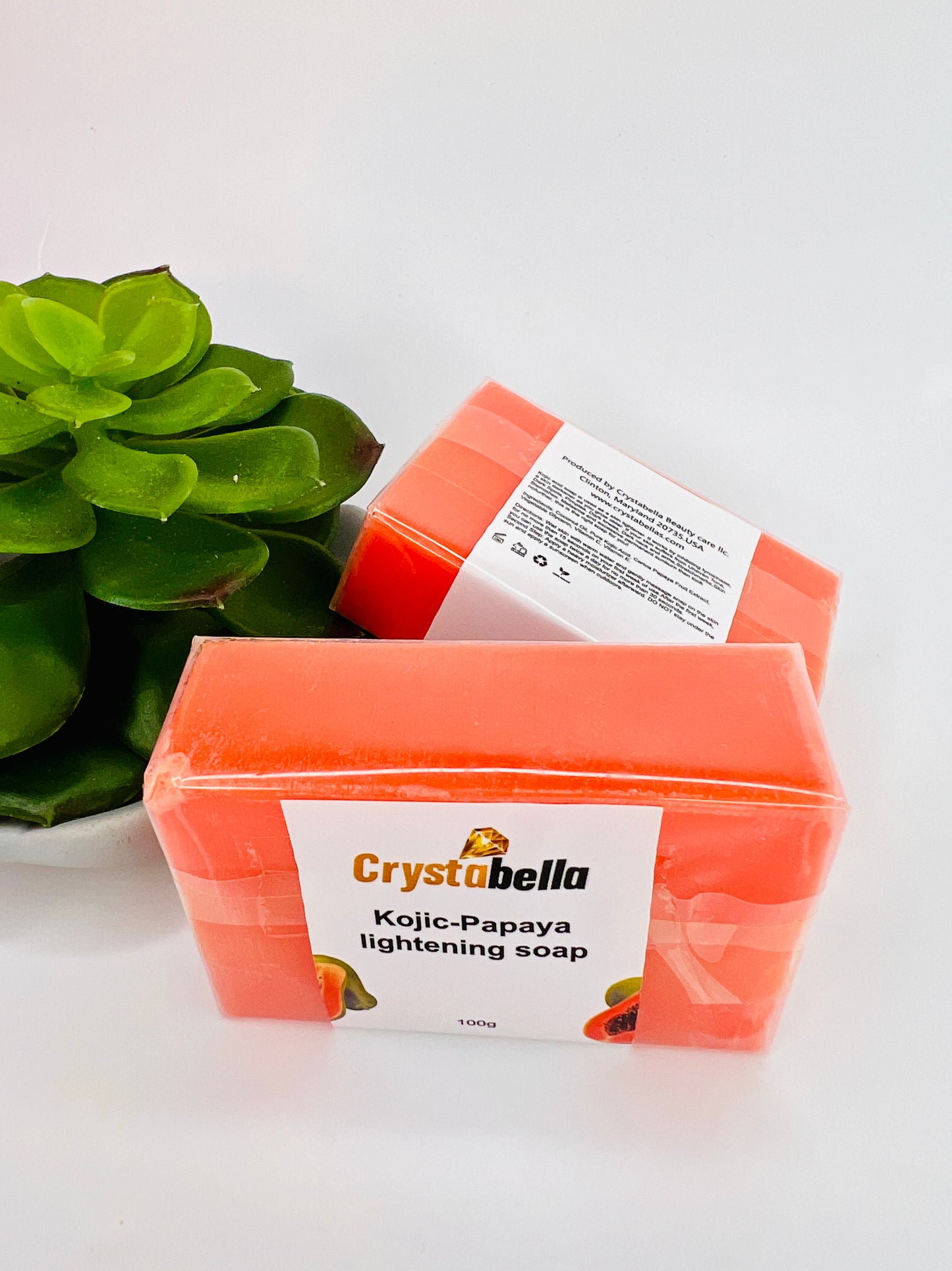 Kojic-Papaya Face and body soap - 100g