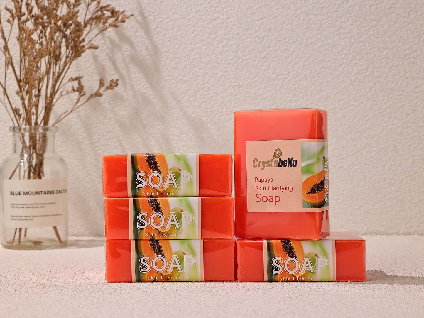 Kojic-Papaya Face and body soap - 100g