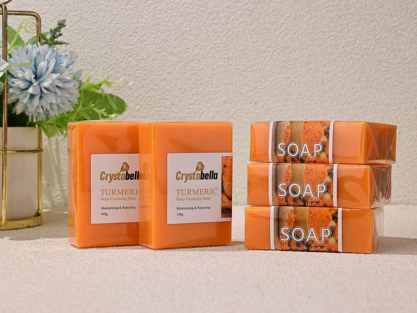 Turmeric Face and Body Soap - 100g