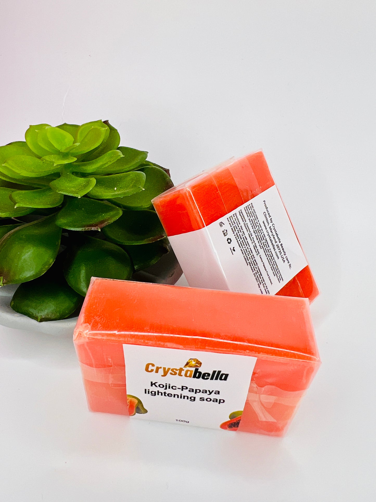 Kojic-Papaya Face and body soap - 100g