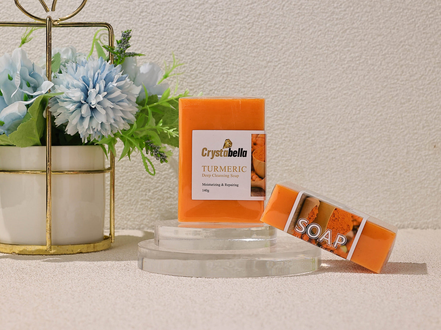 Turmeric Face and Body Soap - 100g