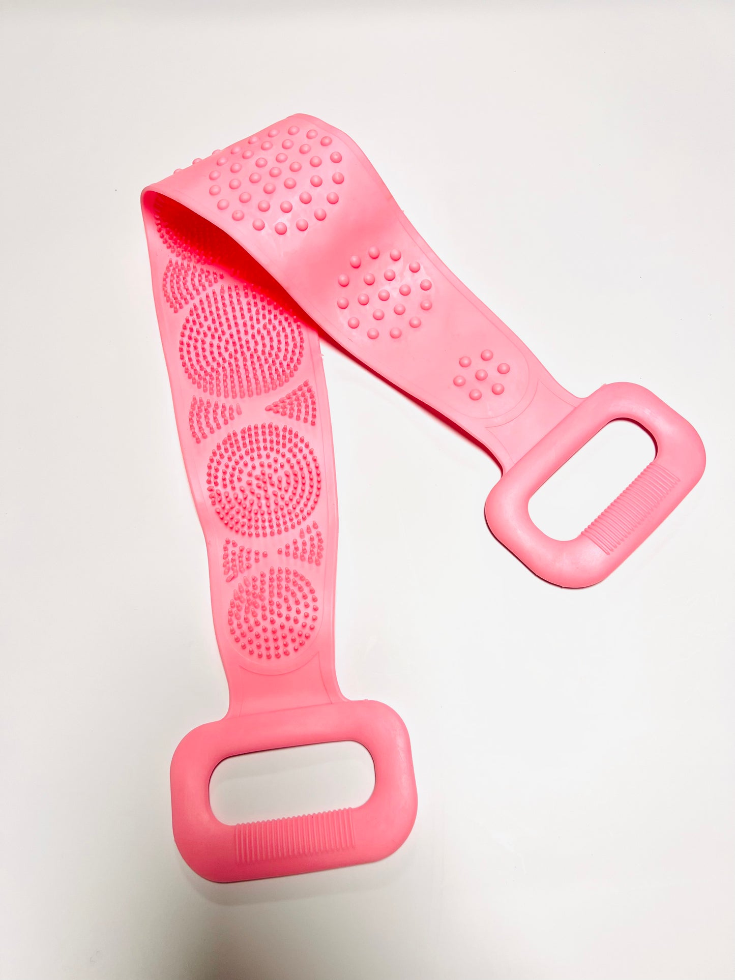 Exfoliating Body & Back Scrubber - Pink