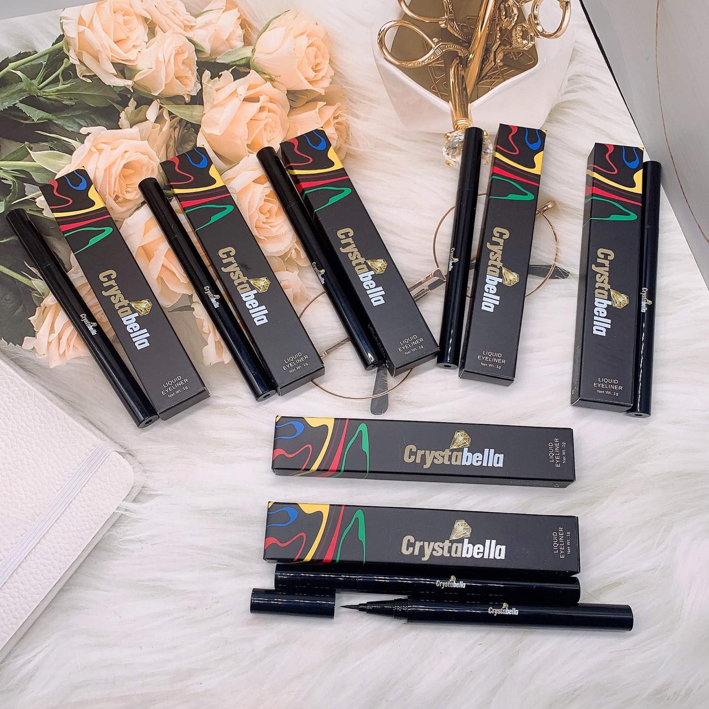 High Precision Liquid Eyeliner- Charcoal Black