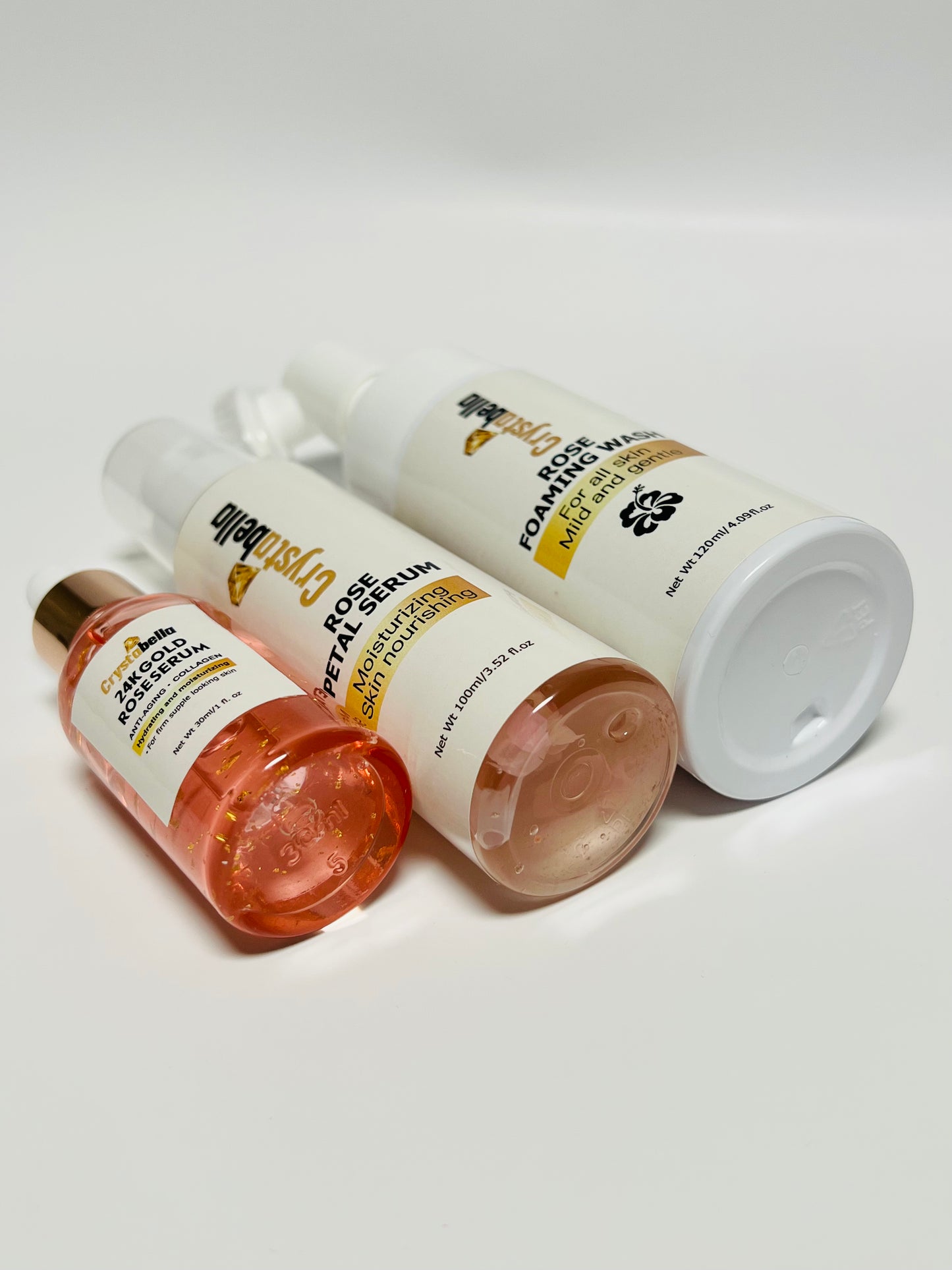 Rose Flower Face Cleansing Foam - 4.09fl.oz/120ml