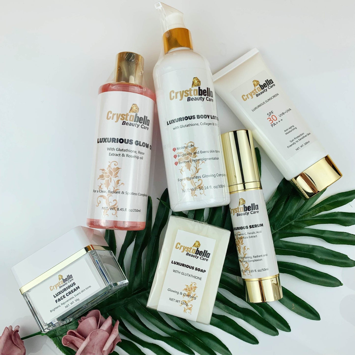 Luxurious Glow Body Lotion with Glutathione - 300ml