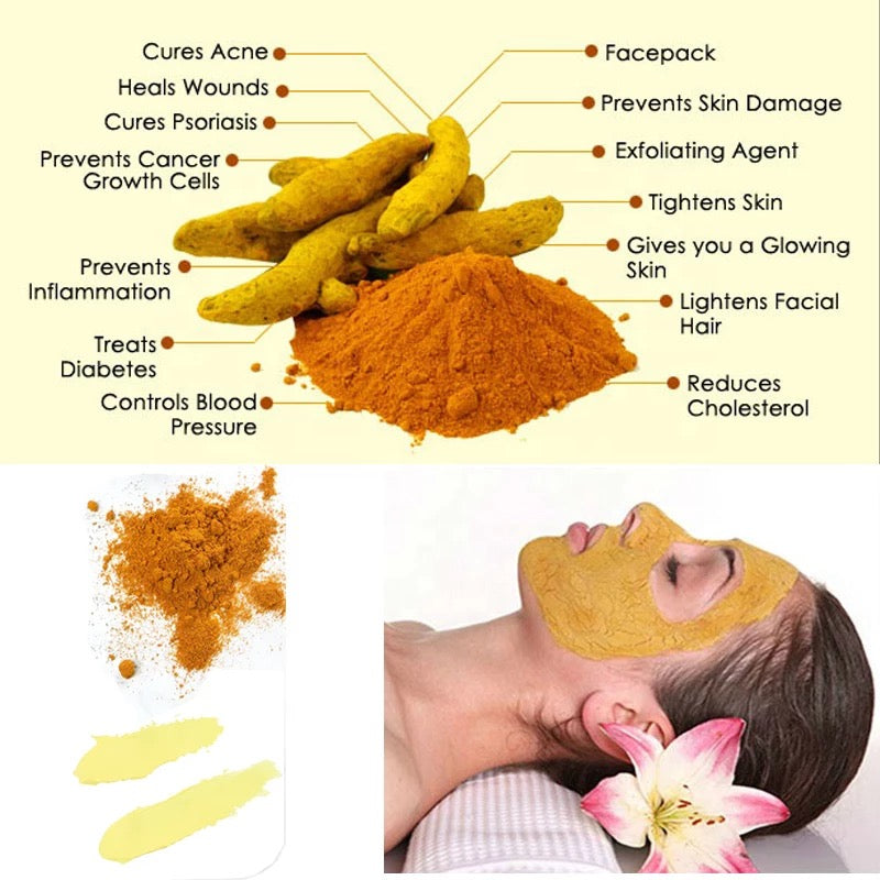 Organic Turmeric Facial Mask - 120ml