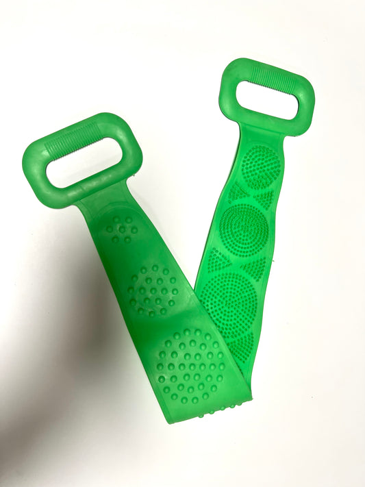 Exfoliating Body & Back scrubber - Green